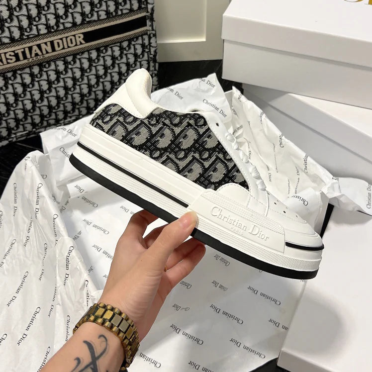 New FALL Casual Shoes Thick Bottom White Shoes 1025030406