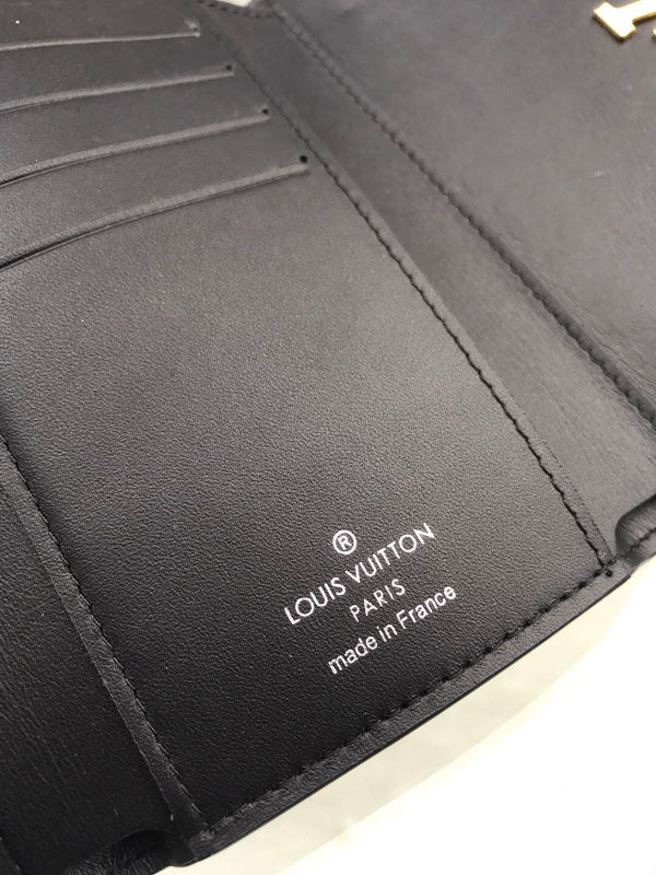 New Genuine Leather Black Wallet X091106