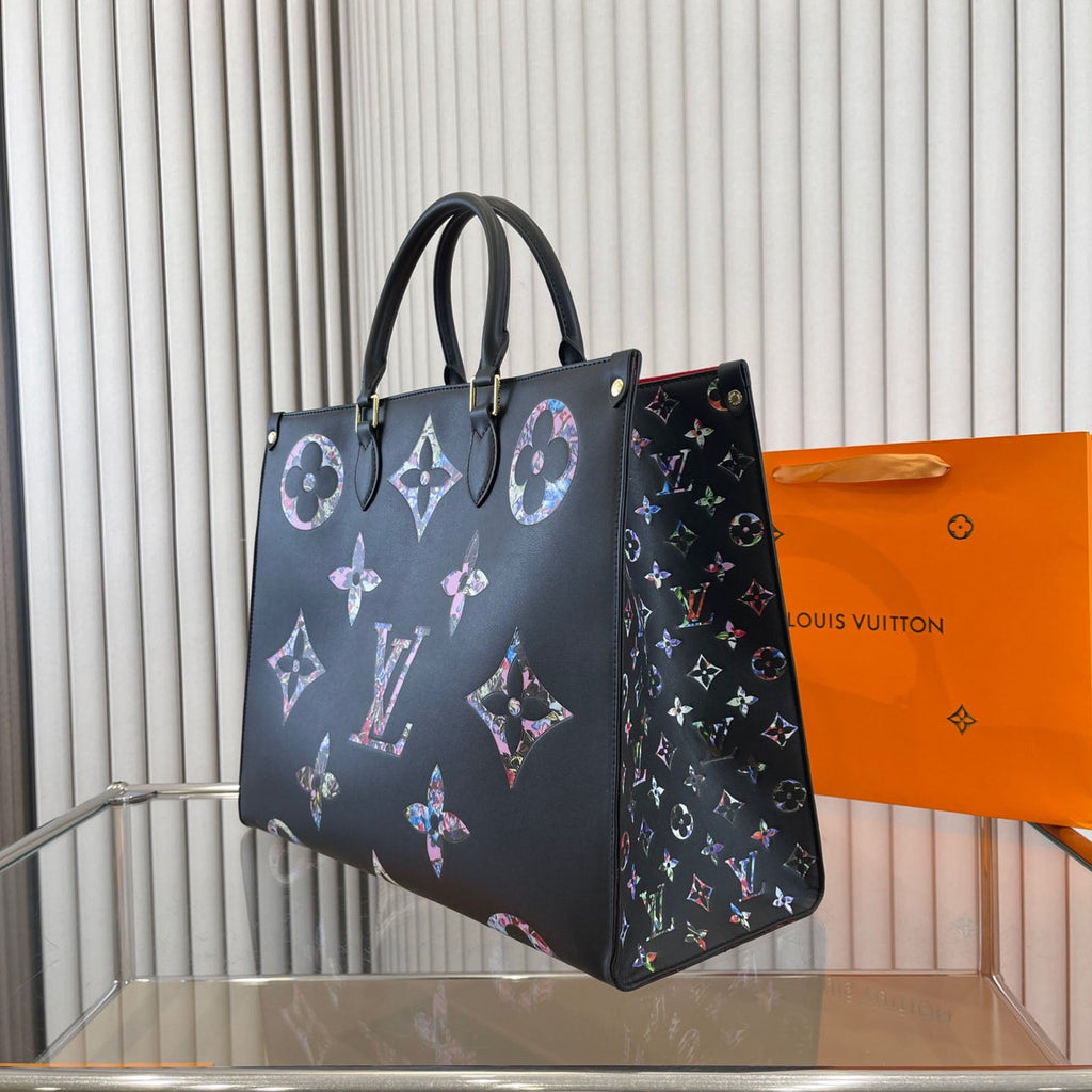 Black Color Printing High-value Fashion Bags WLFBG23021704