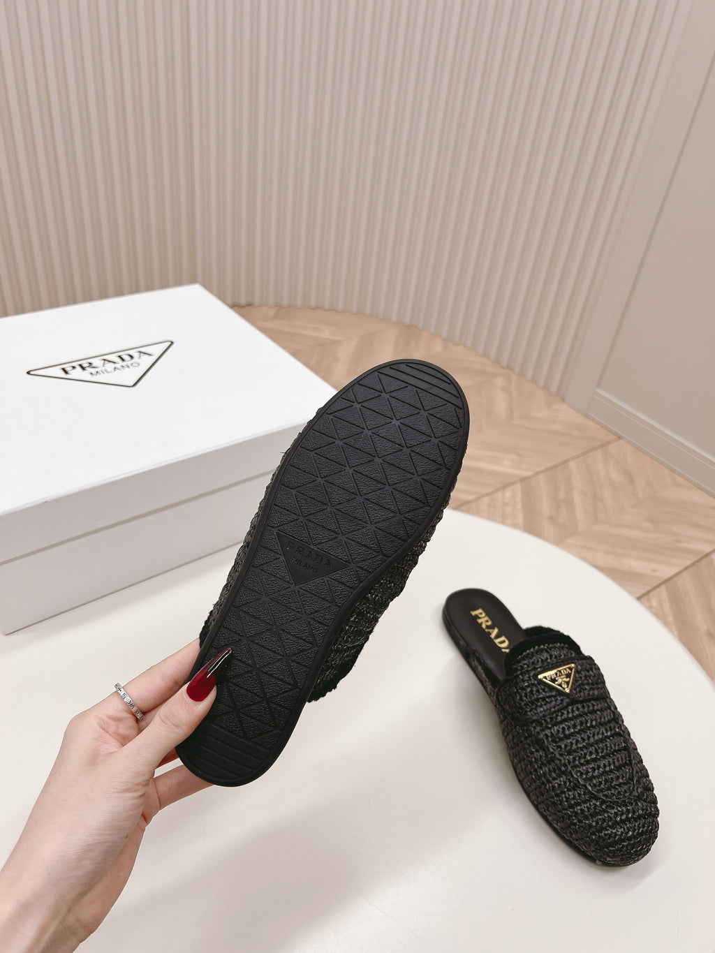 P braided slippers 0724051106