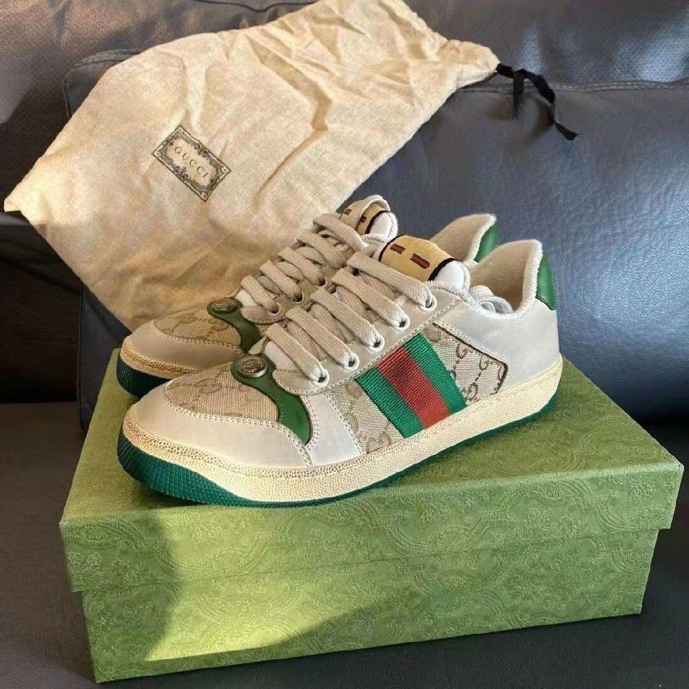 Casual All-match Trendy Explosions Genuine Leather SneakersPD05202410407