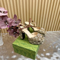 G new fashion ladies printed high heels 0725042006
