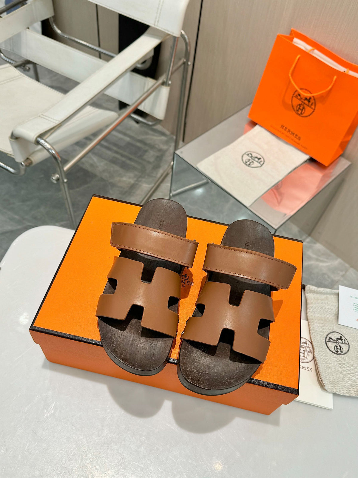 H Fashion Clogs Sole Rivet Ladies Slippers 0725031302