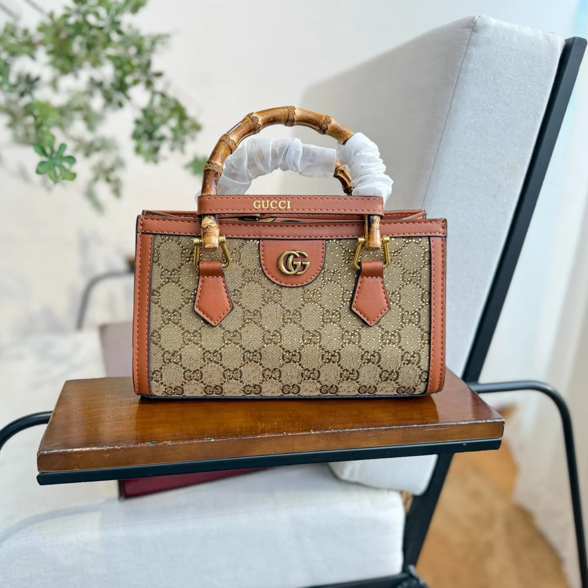 Retro bamboo handbag 1426010904
