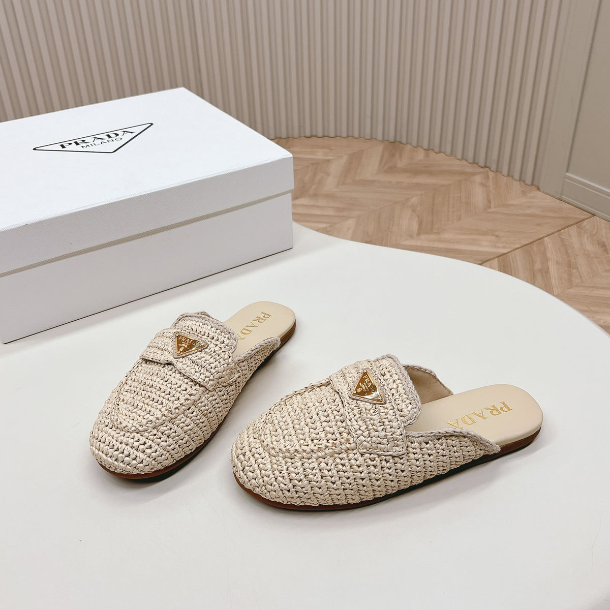 P braided slippers 0724051106