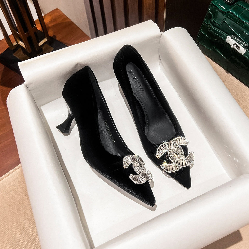 Fashion new versatile high heels 1023120518