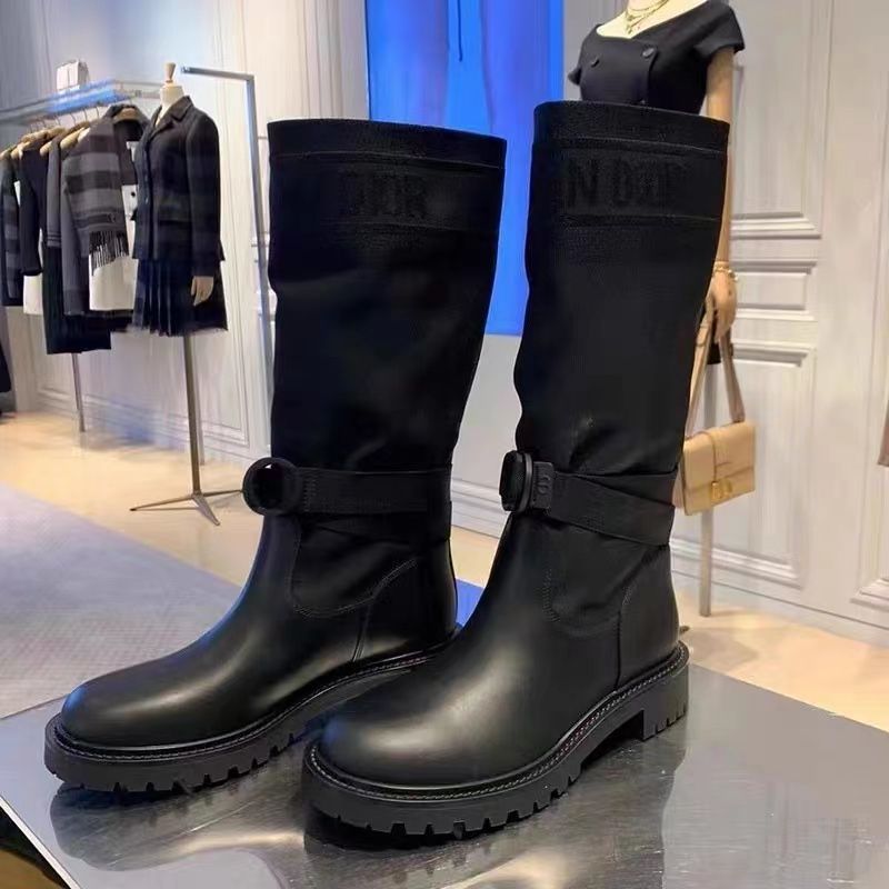 Fashion new chunky heel boots PD1023082908