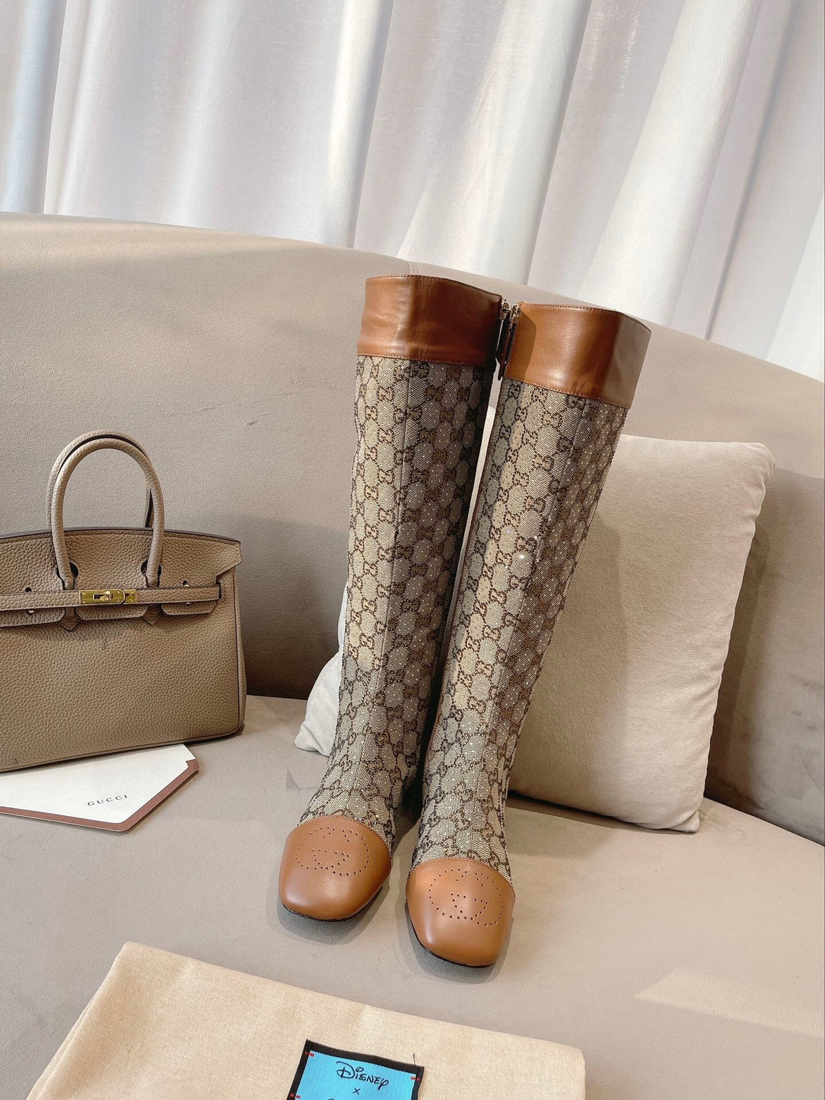 Fashion hollow  hollow carved print high-heeled boots 0724102315