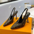 Luxury presbyopia classic high-heeled sandals 1024071603