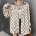 New fashion versatile casual shirt for women 1024010808