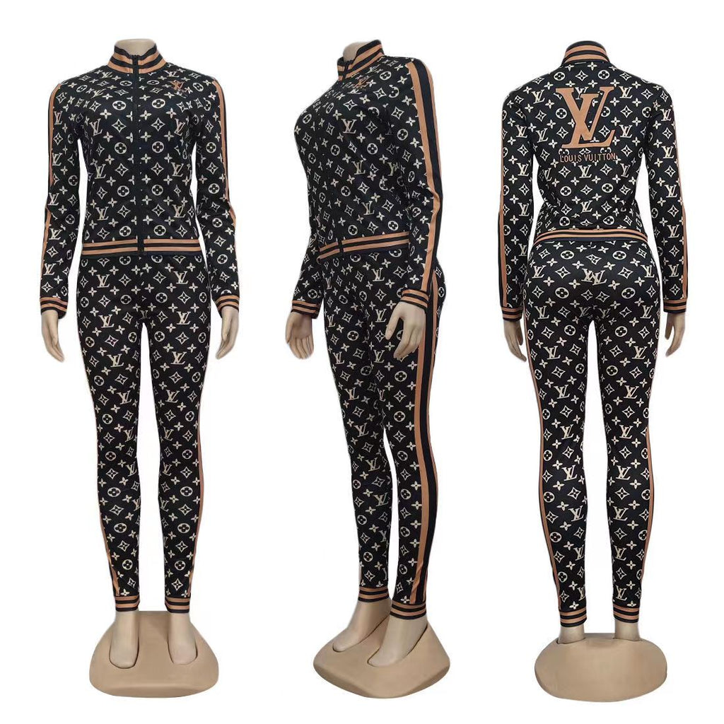 New fashion Women's color sports suit