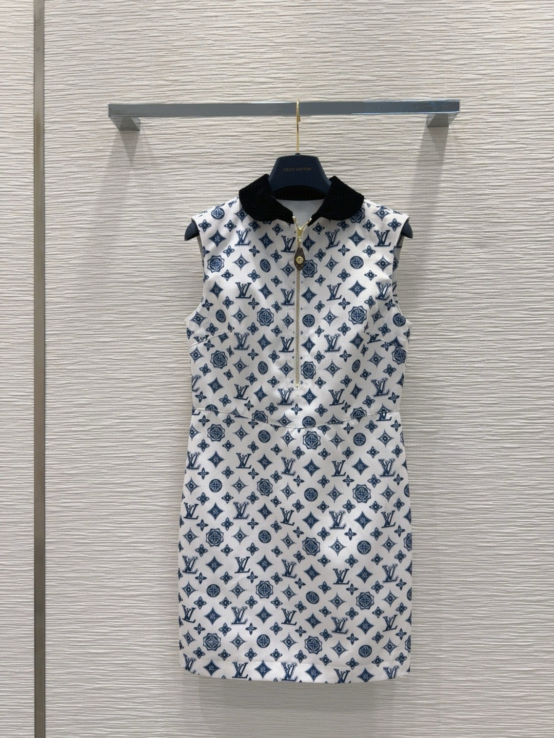 L fashion printed vest dress 0725022808
