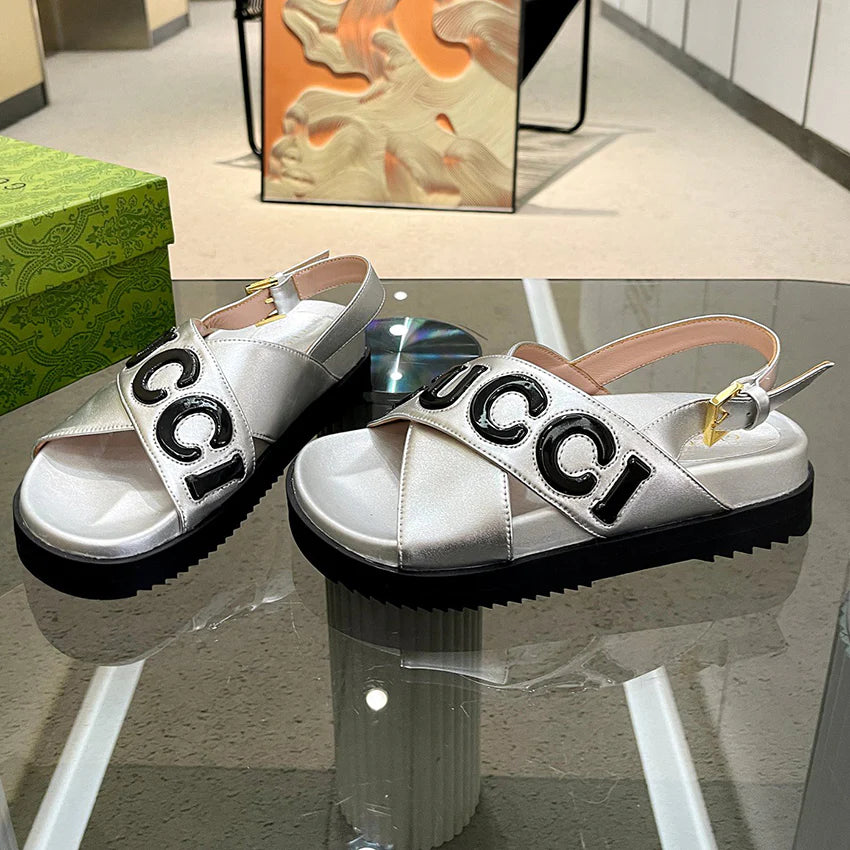 Luxury SiLer Cross Sandals 1024062801