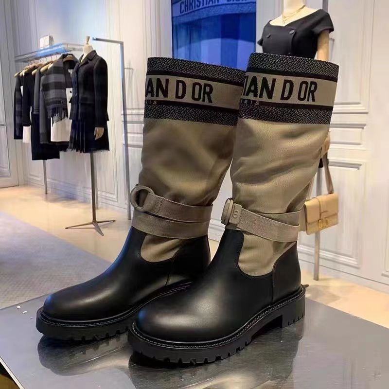 Fashion new chunky heel boots PD1023082908
