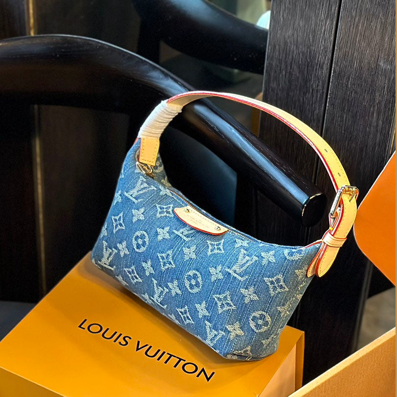 Fashion denim style shoulder bag fb0424090602