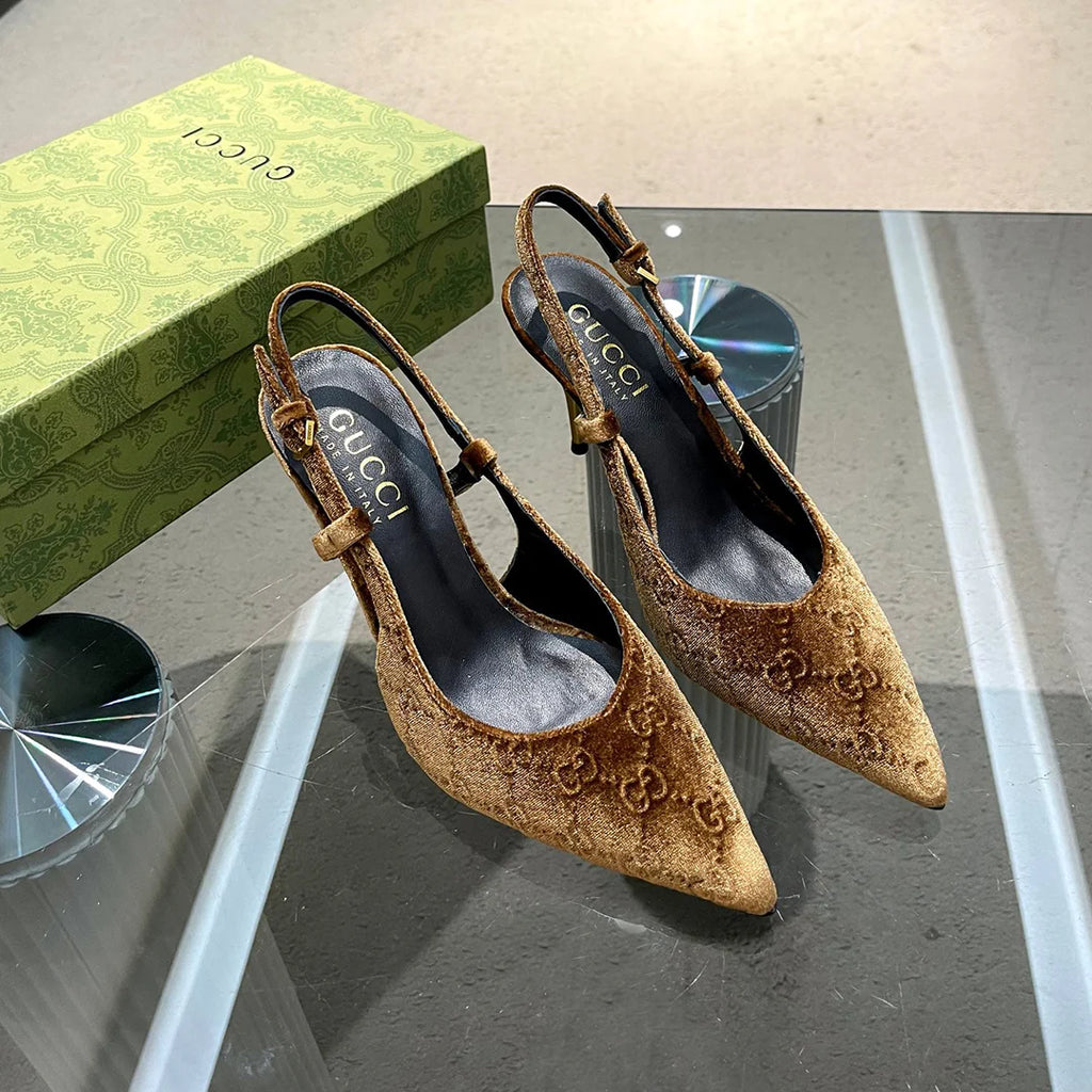 New Fashion Versatile Suede High Heel Sandals 1024031917