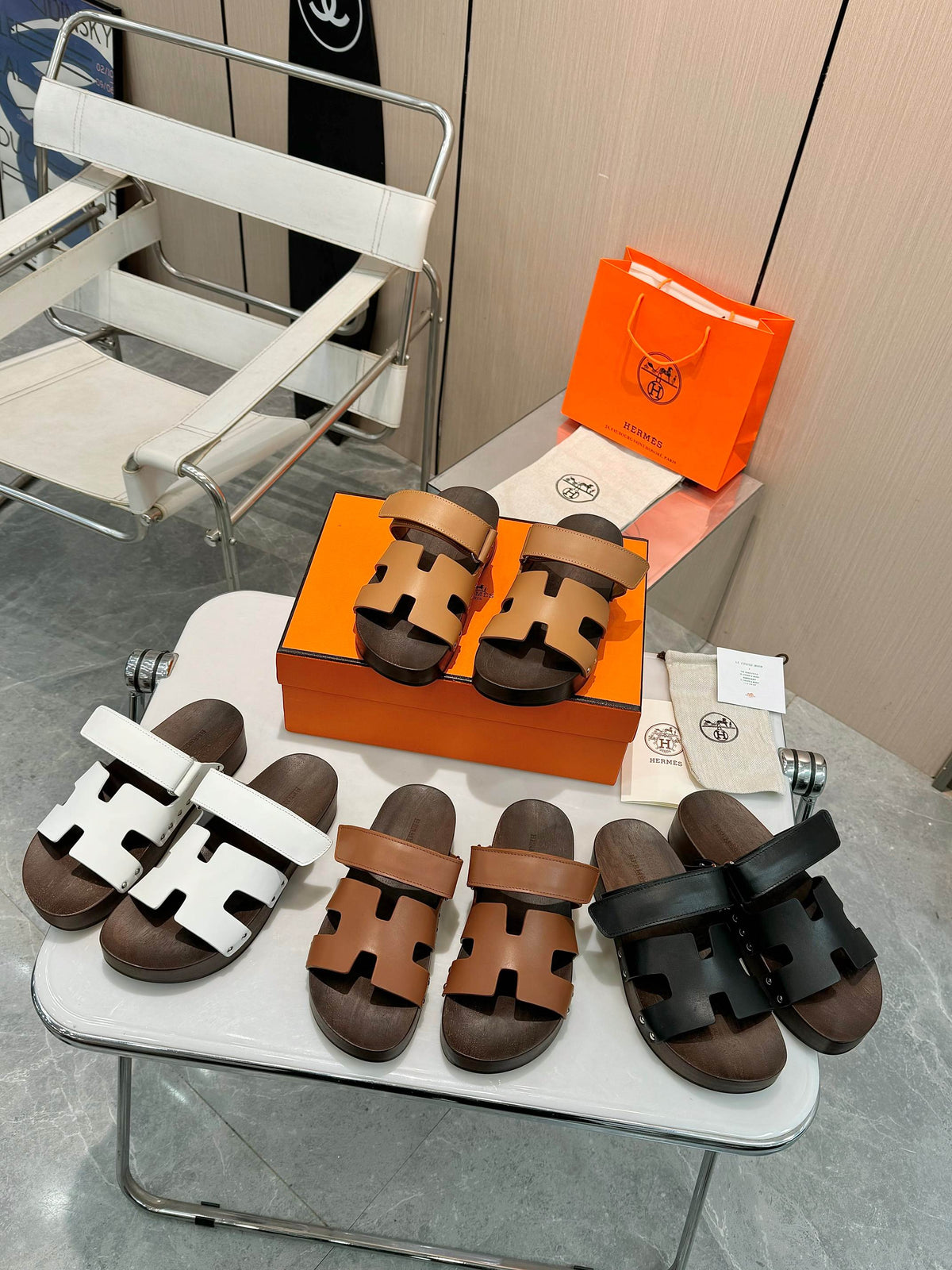 H Fashion Clogs Sole Rivet Ladies Slippers 0725031302