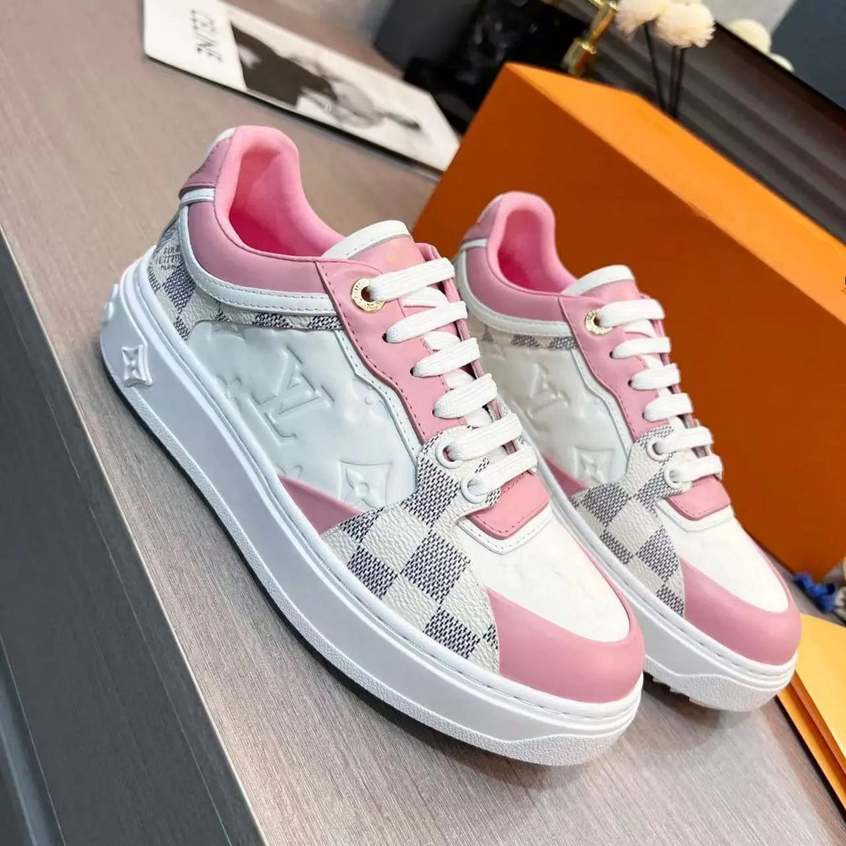 Fashion casual printed low cut women's sports shoes 1023112821