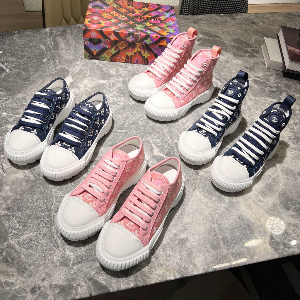 L Monogram Denim Squad Sneaker 1824071803