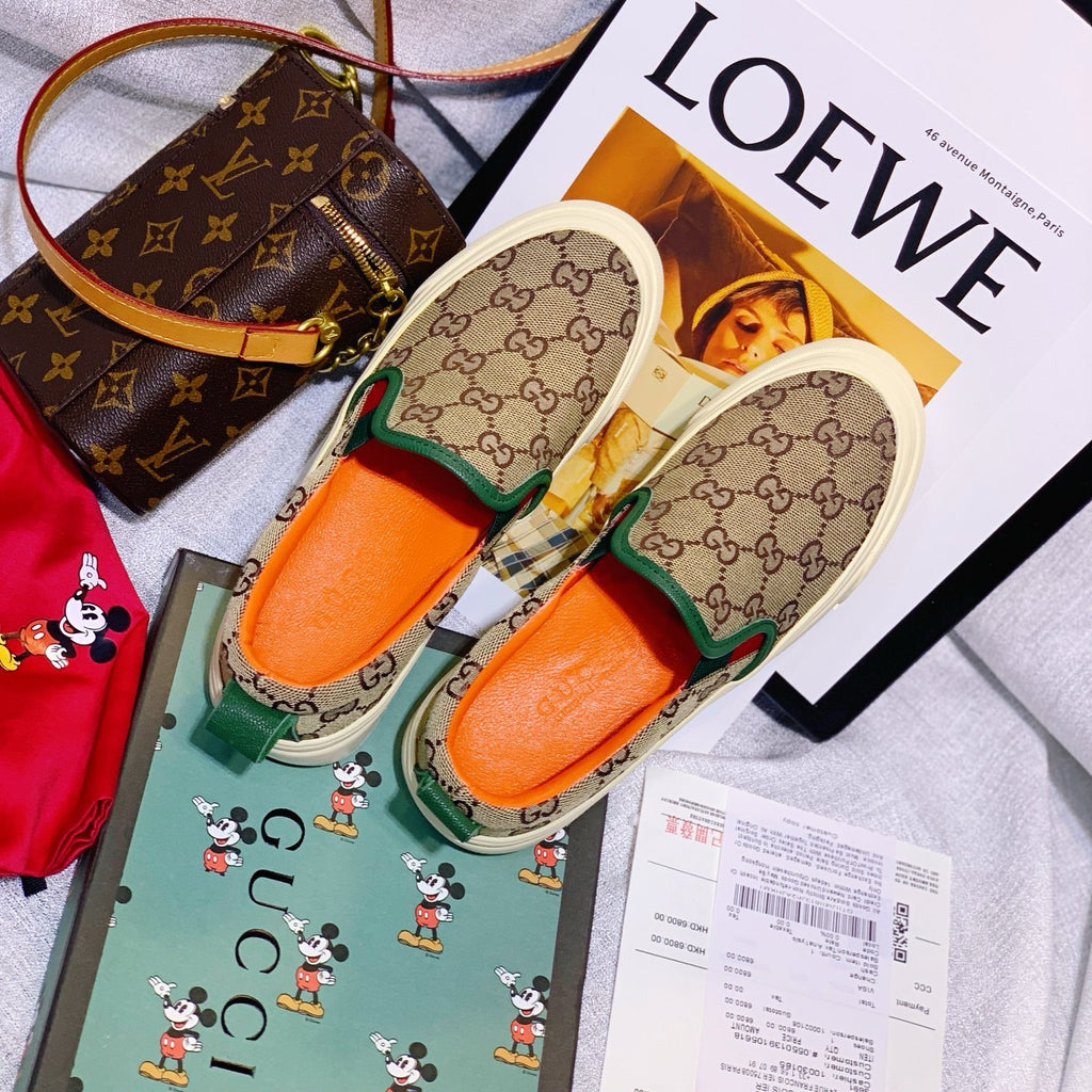 G24ss new fashion ladies printed loafers 0724073103
