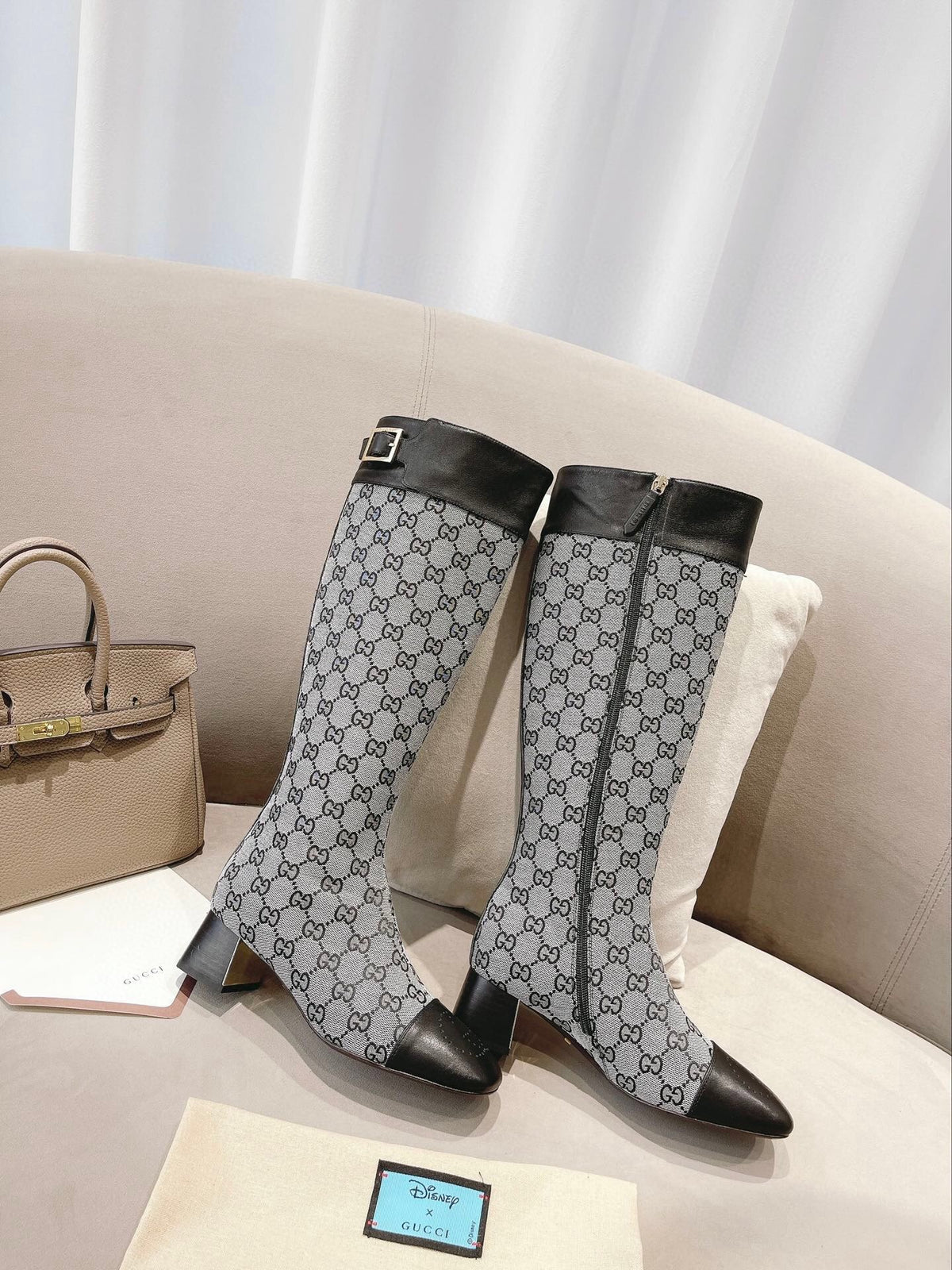 Fashion hollow  hollow carved print high-heeled boots 0724102315