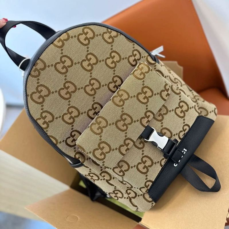 Fashion Genuine Leather Handbag Casual Large Capacity Backpack XC0223080801