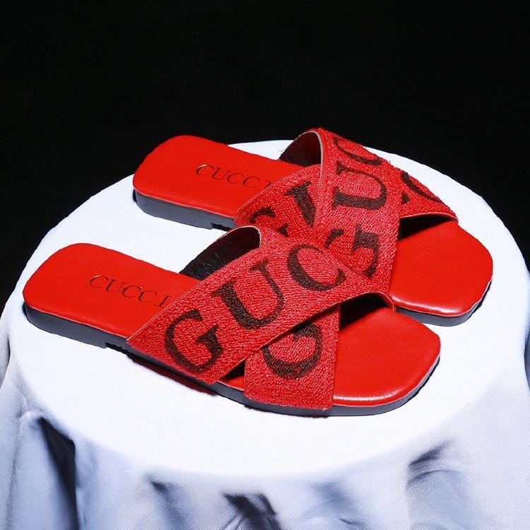 New Cross Elastic Flat Sandals And Slippers 1024040307