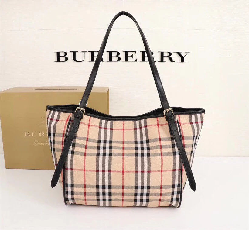 Luxury and fashionable plaid handbag　1024062411