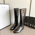 New G celebrity-style zipper boots, a must-have for the street XC0423101301