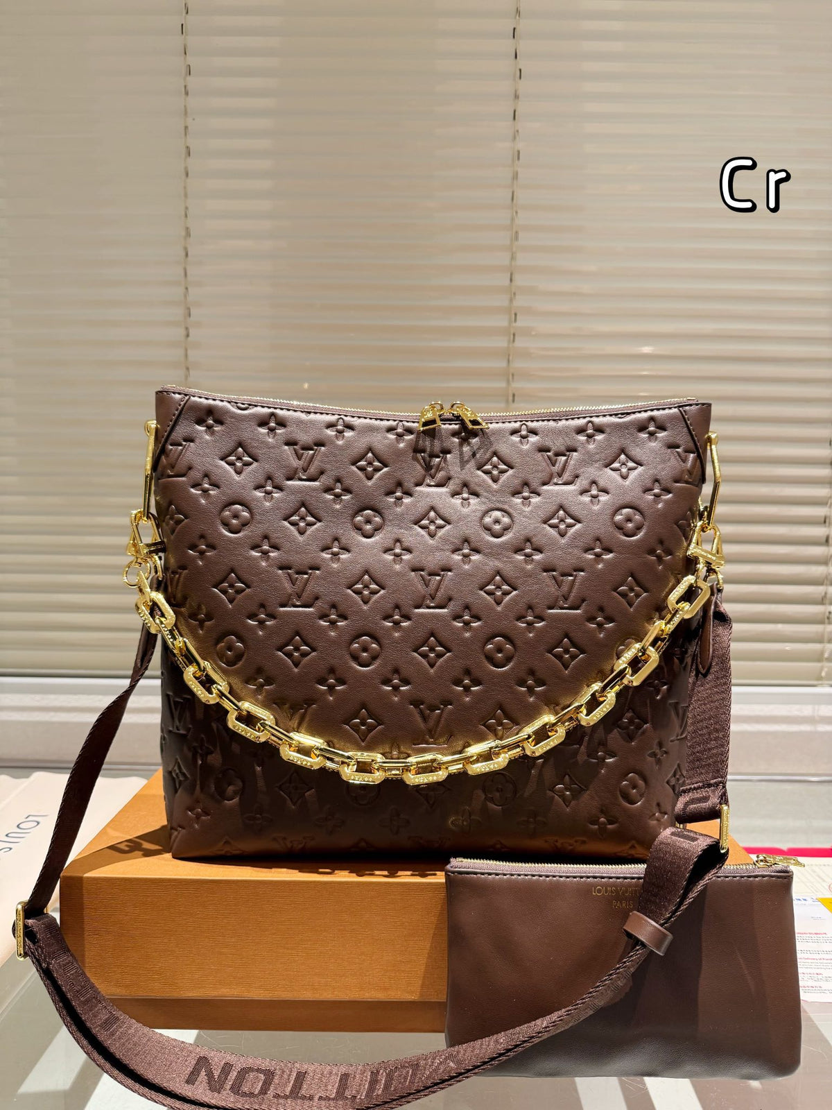 L luxury printed messenger bag 0724122401