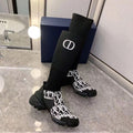 Women's Long Sock Sneaker Boots