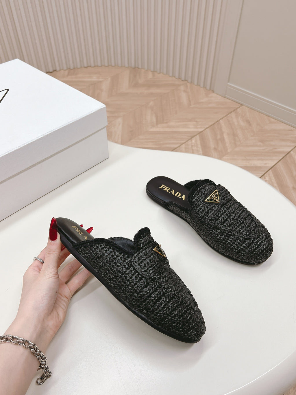 P braided slippers 0724051106