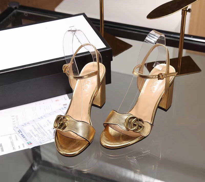 simple all-match high-heeled sandals 03061