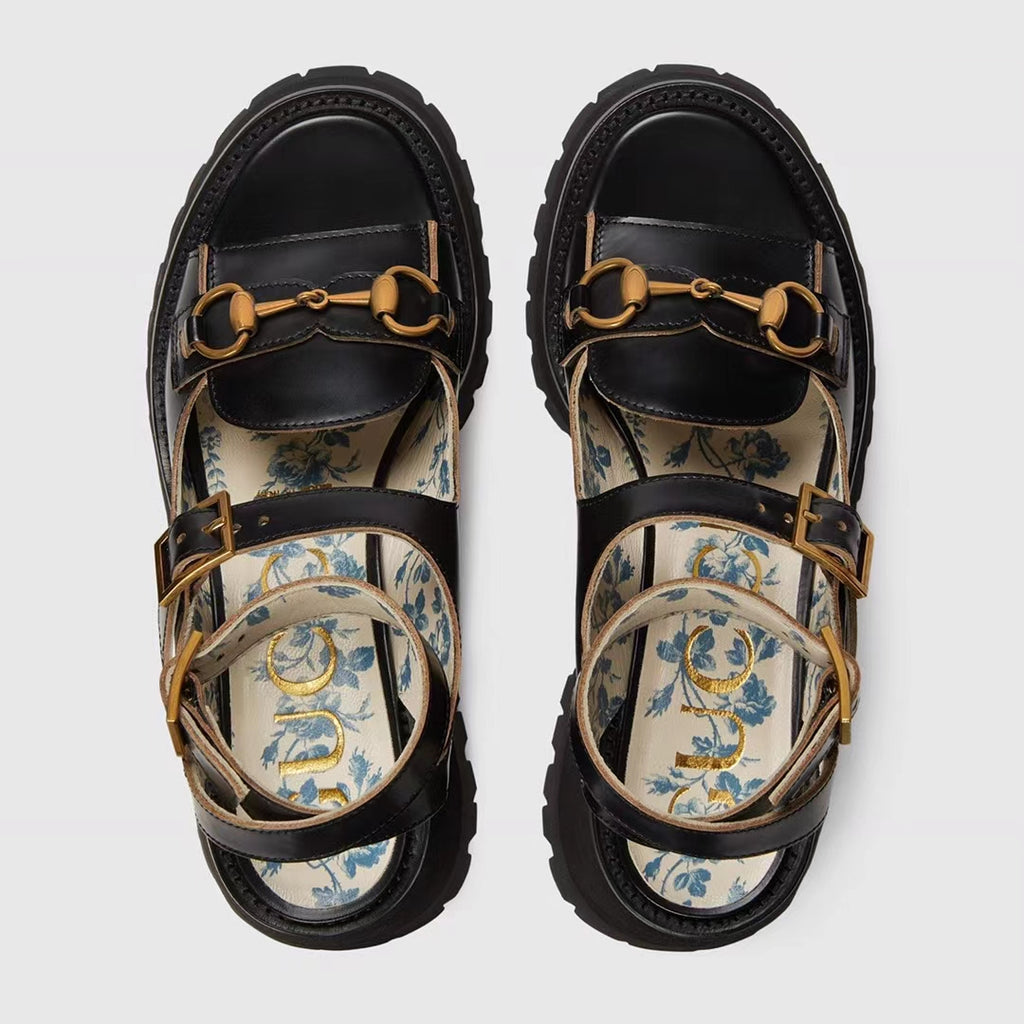 G Horsebit platform sandals 1824061308