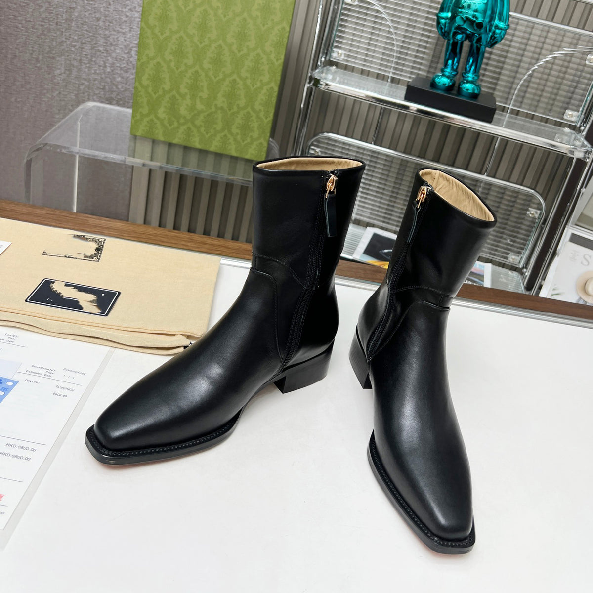 G fashion leather boots XC0723091803