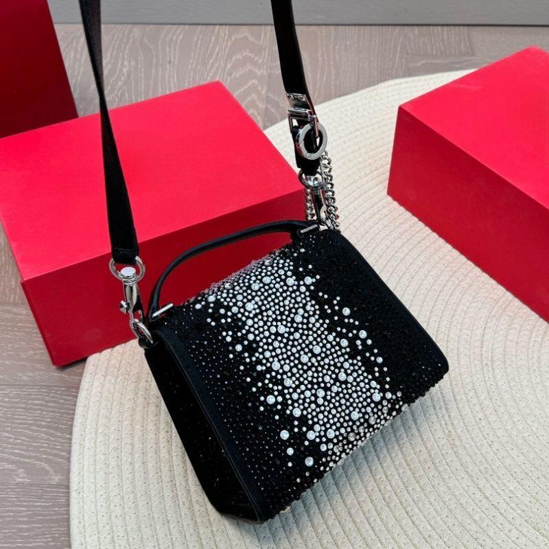 New Star Diamond High-face Fashion All-match Hand Crossbody Bag 1024071017
