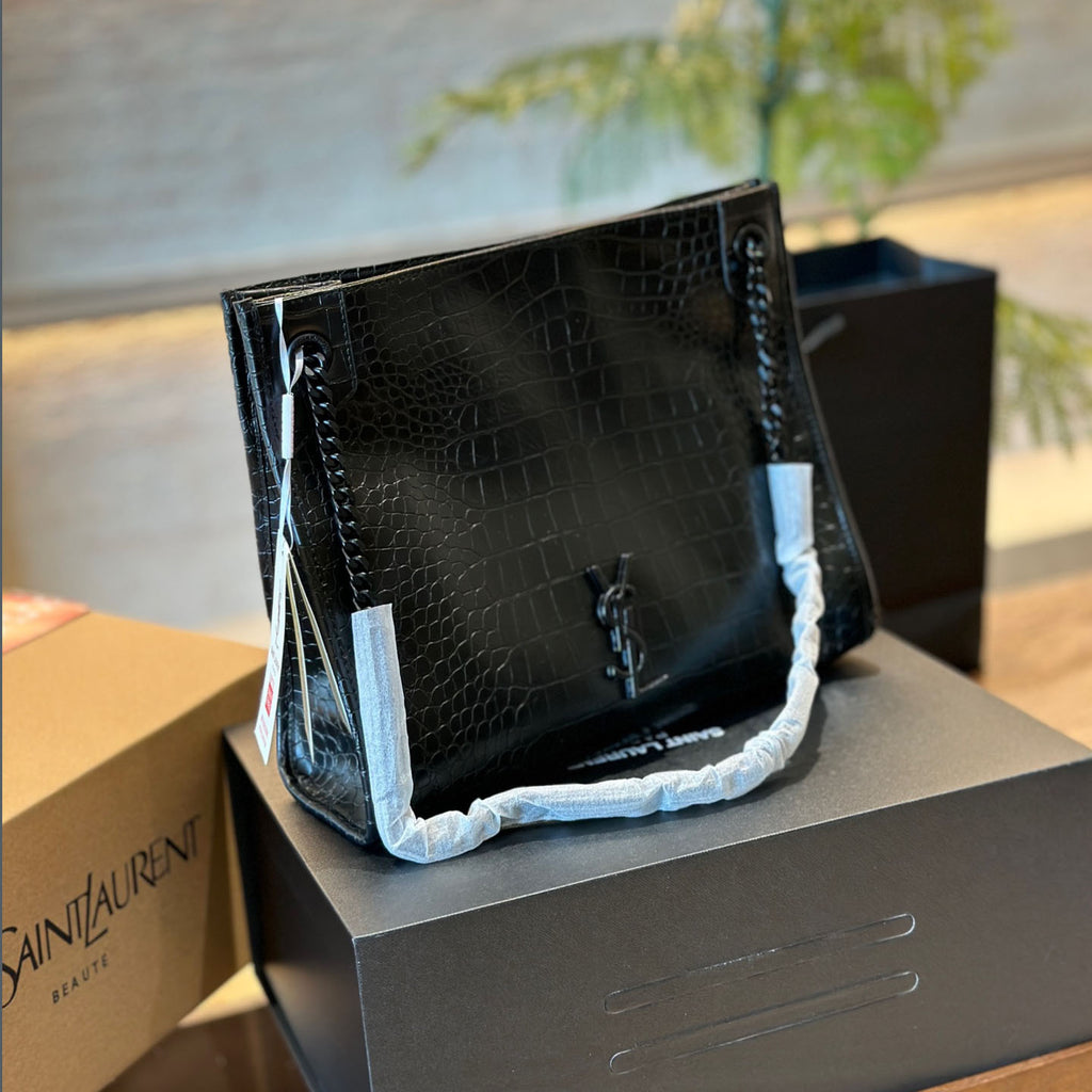 niki tote crocodile pattern XC24092404