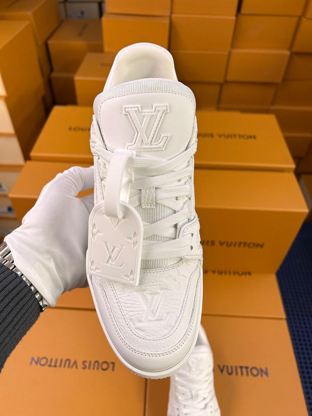 L couple limited series casual printed sports shoes 0725012403