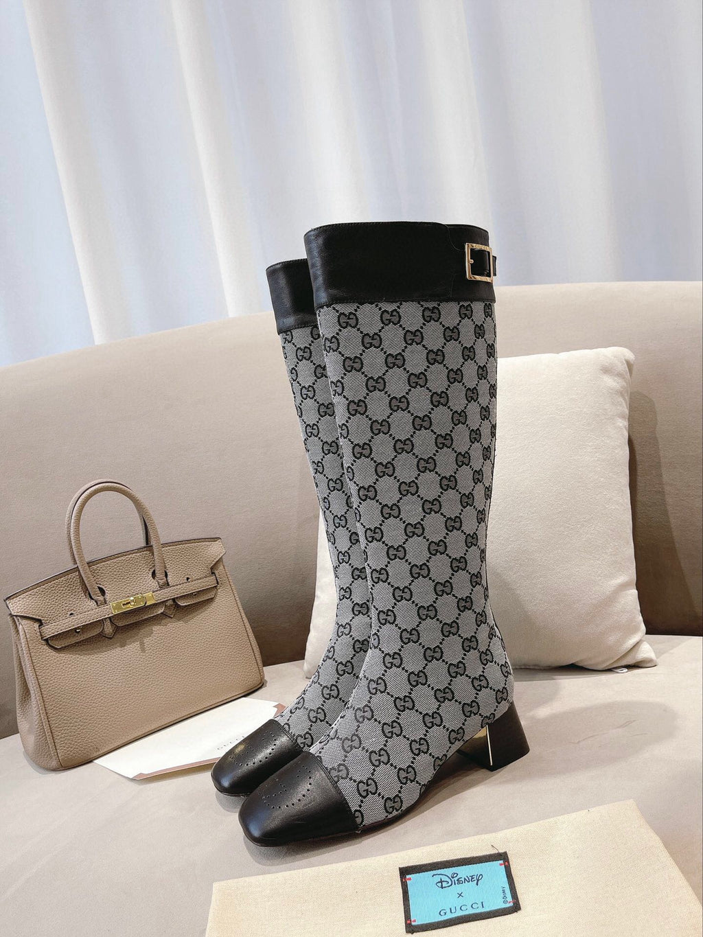 Fashion hollow  hollow carved print high-heeled boots 0724102315
