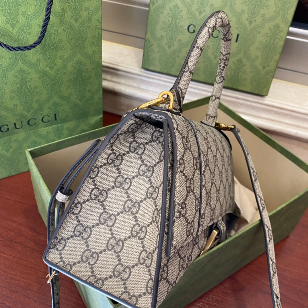 2023 G x B [Hourglass Joint Model] Hourglass bag limited edition with fusion of classic elements bag PD04071402