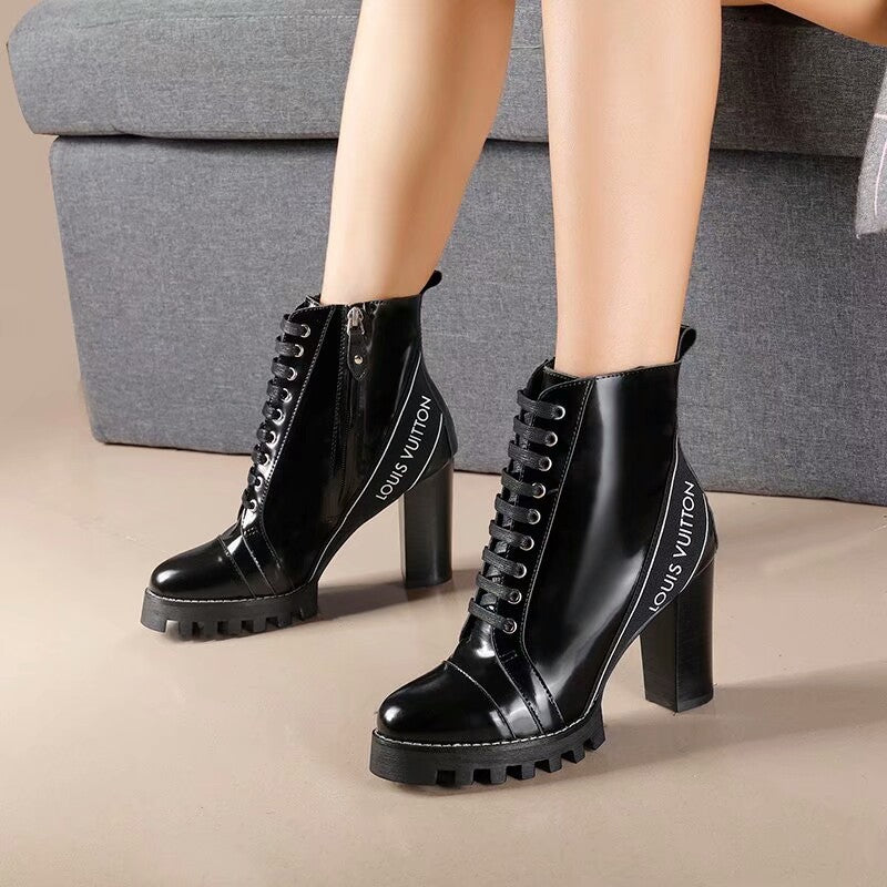 Classic high-heeled martin boots XC1823092003
