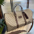 New trendy brand genuine leather men's large capacity handbag travel bag 1024022325
