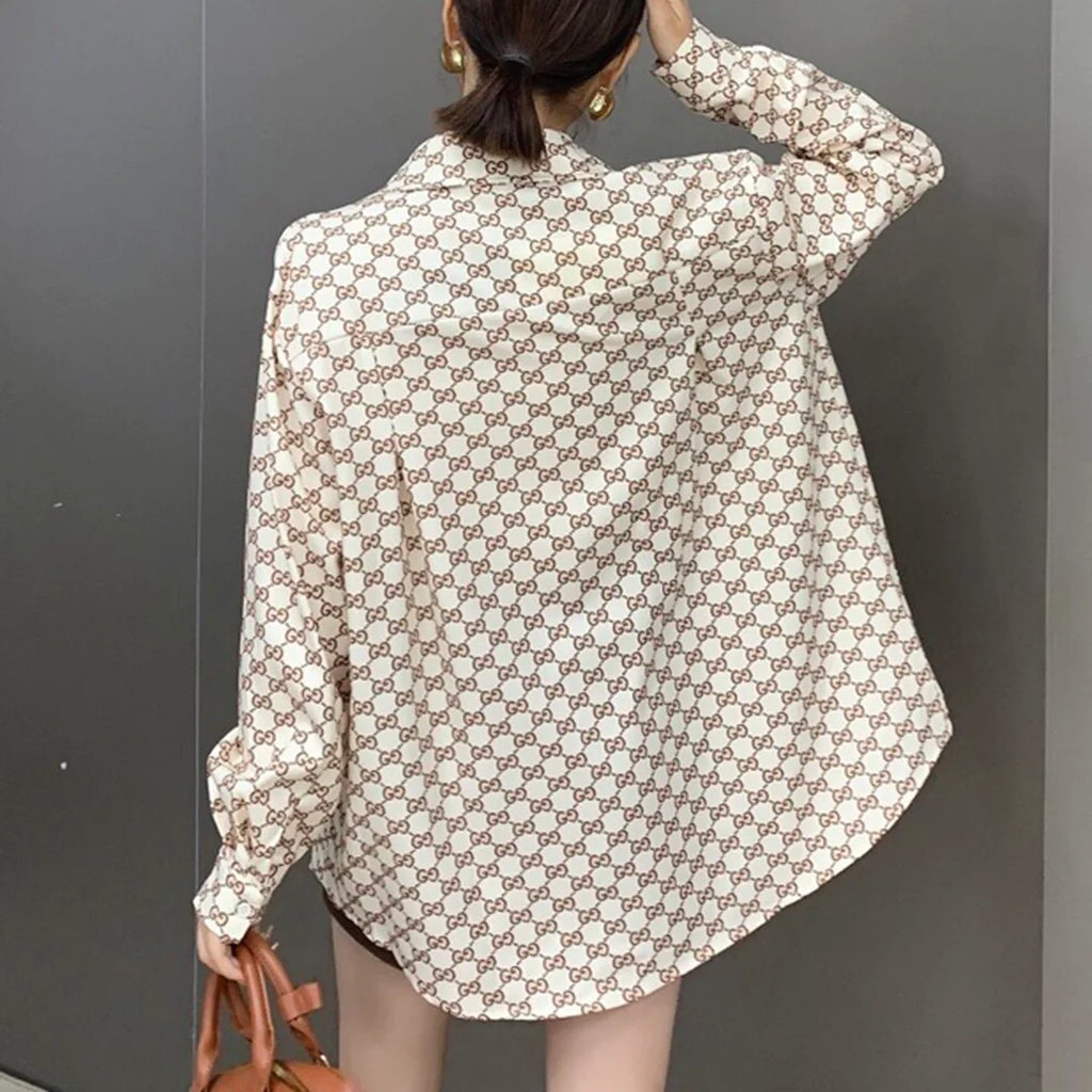 New fashion versatile casual shirt for women 1024010808