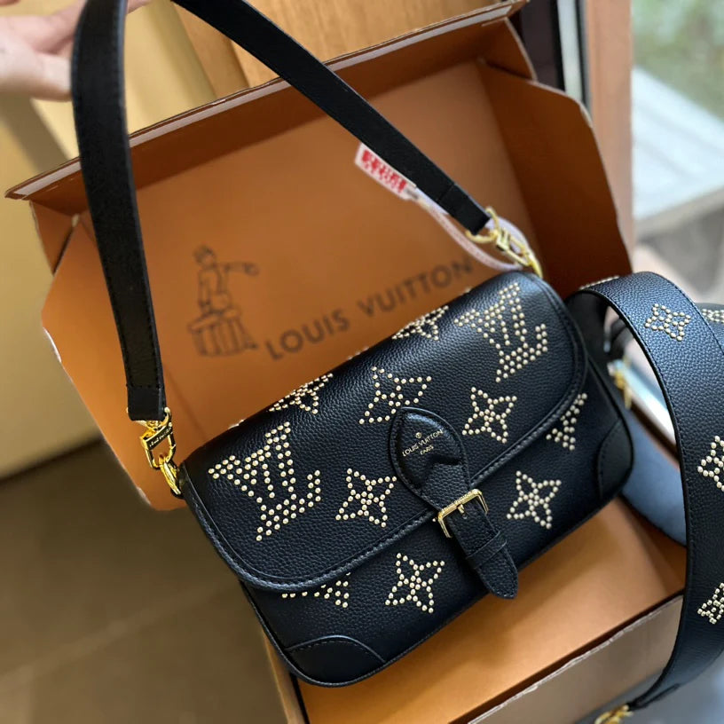 Retro-style baguette bag 1425122603