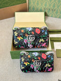 floral print shoulder bag 0724090402