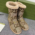 Women's wool boots for autumn and winter 1024103012