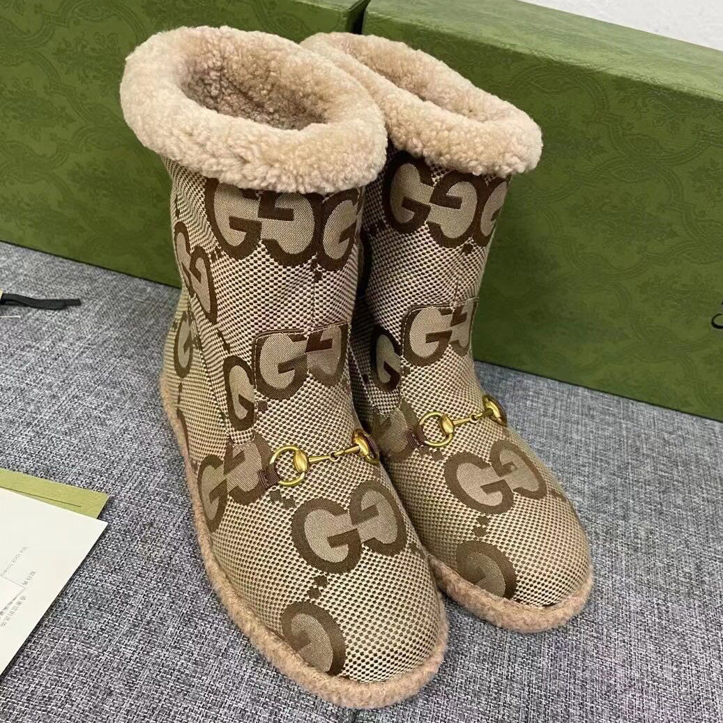 Women's wool boots for autumn and winter 1024103012