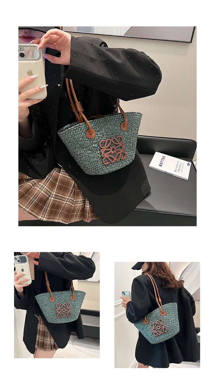 High-end Fashion Simple Casual Beach Bag 1024041707