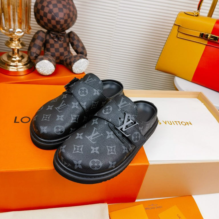 Printed Round Toe Slippers 03136