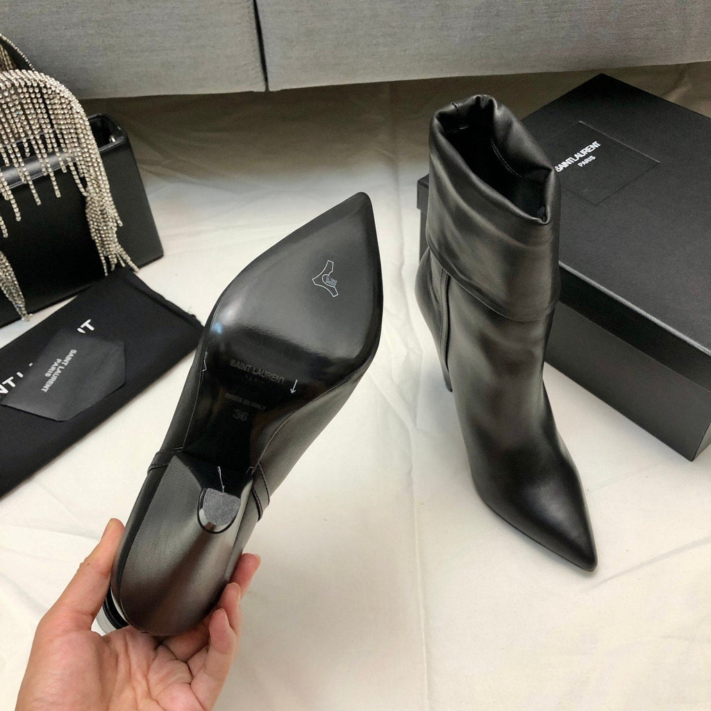 SL Fashion New Side Zipper Short Boots 0723011103